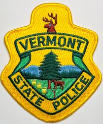 VERMONT STATE POLICE SHOULDER PATCH